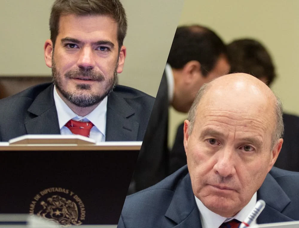 Diputado Montalva y ministro Quiroz