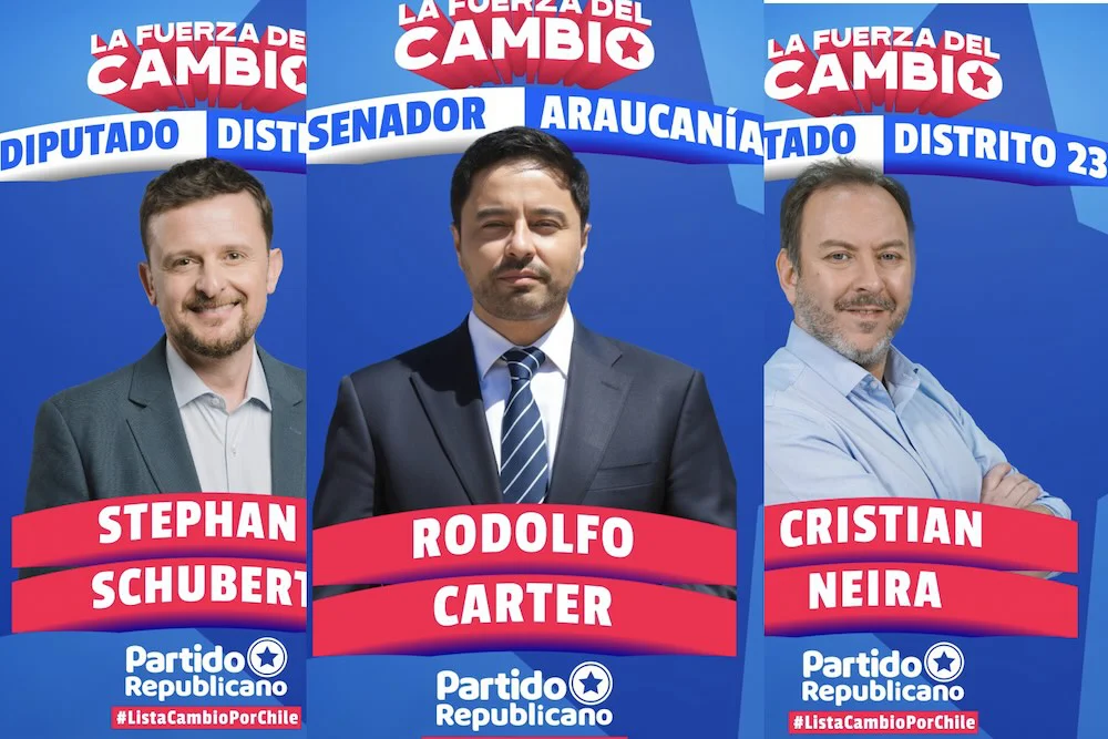 Parlamentarios republicanos Araucania