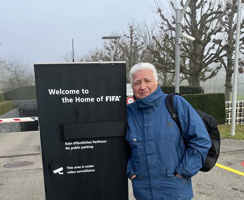 Felicerio Nano Barria en la FIFA