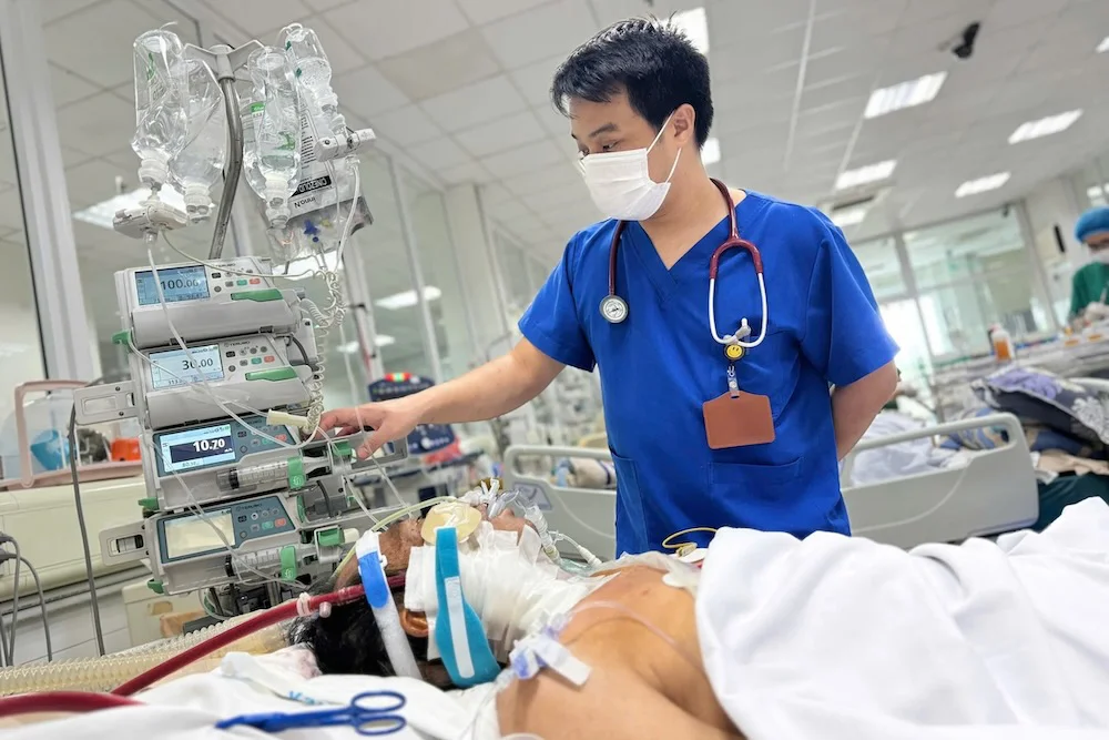Persona hospitalizada por Influenza A - fotografia referencial