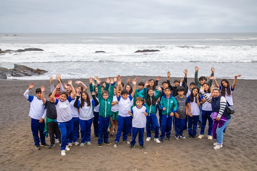 Salida del colegio A-Lafken de Penco, 1er lugar en 2025