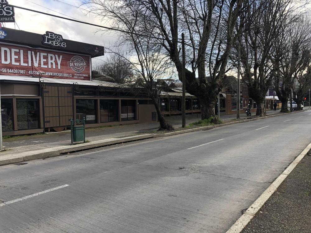 Locales cerrados en Temuco.